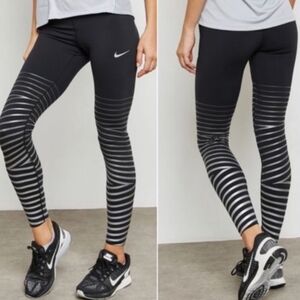 Nike Power Epic Lux Flash Dri-Fit running tights Size Small